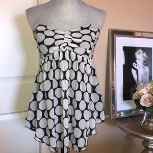 NWOT Express Strapless Top